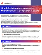 10 wichtige Informationsmanagement