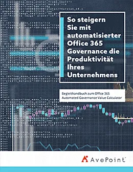 So steigern Sie mit automatisierter Office 365 Governance die Produktivität Ihres Unternehmens