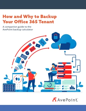 How why backup O365 tenant ebook na 2022