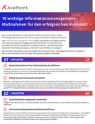 10 wichtige Informationsmanagement