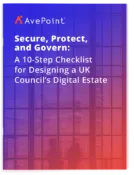 P Secure Protect and Govern Checklist UK Cover
