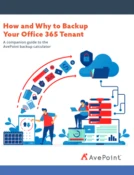 How why backup O365 tenant ebook na 2022