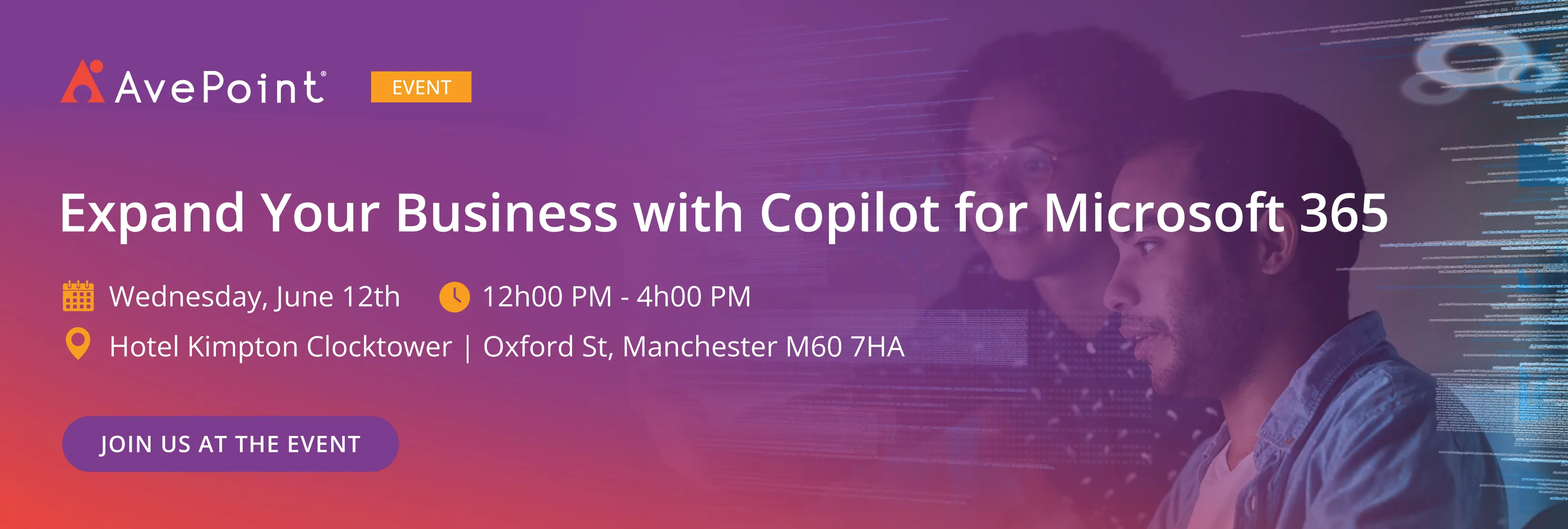 MSP Copilot UK Event Social Graphics Template Partner Branding Craft Banner 1600x540