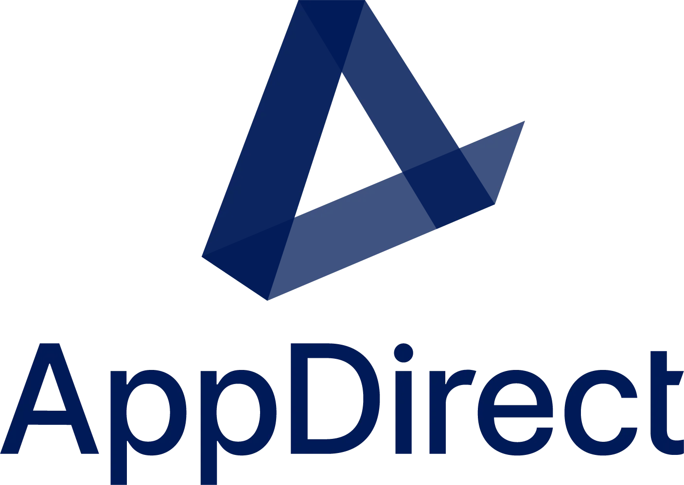 App Direct Logo Stacked Navy