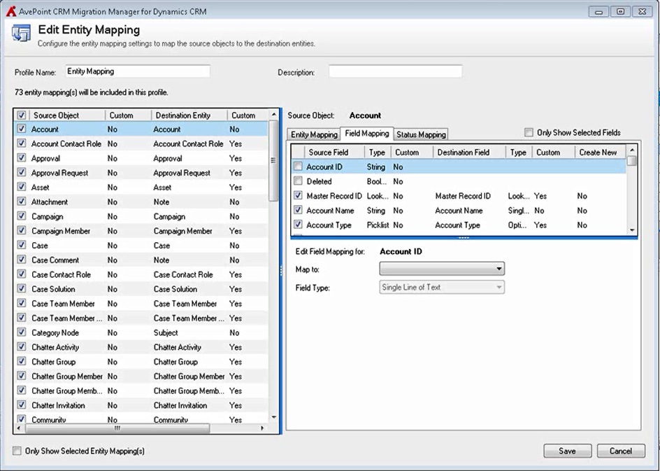 AvePoint CRM Migration Manager helps organizations automate migrations to Dynamics CRM.