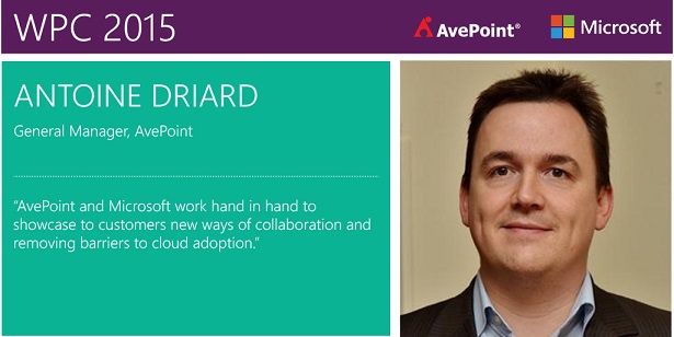 “AvePoint and Microsoft work hand in hand to showcase to customers new ways of collaboration and removing barriers to cloud adoption.”