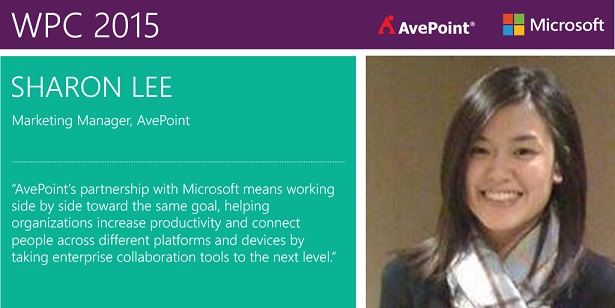 "AvePoint's partnership with Microsoft means working side by side toward the same goal, helping organizations increase productivity and connect people across different platforms and devices by taking enterprise collaboration tools to the next level."