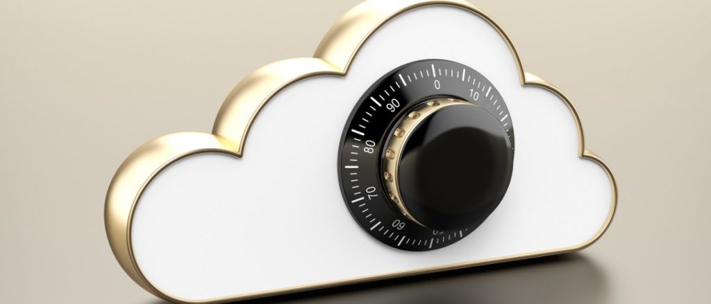 gold cloud with combination lock picture id964786012