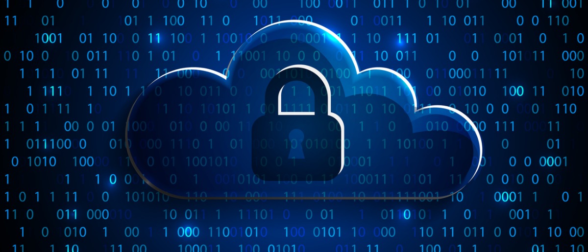 abstract security cloud technology background key lock and could vector id936393128