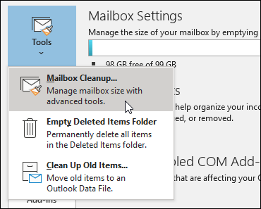 Outlook mailbox 2