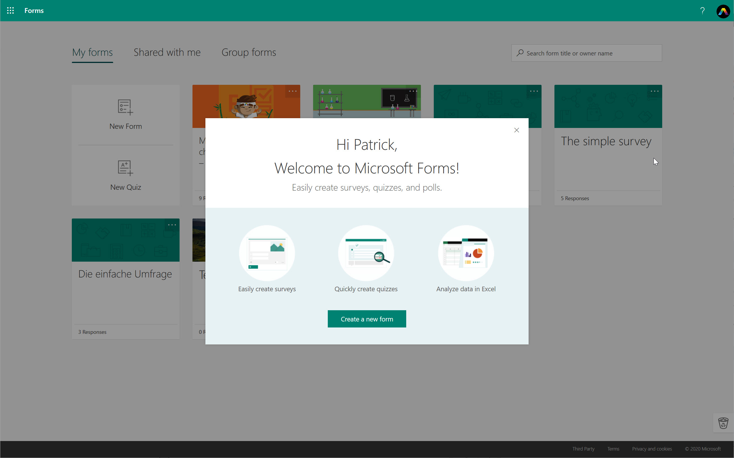 Getting Started With Microsoft Forms Part 1 Avepoint Blog
