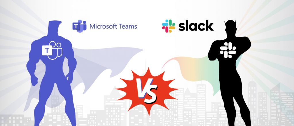 Teams VS Slack blog banner