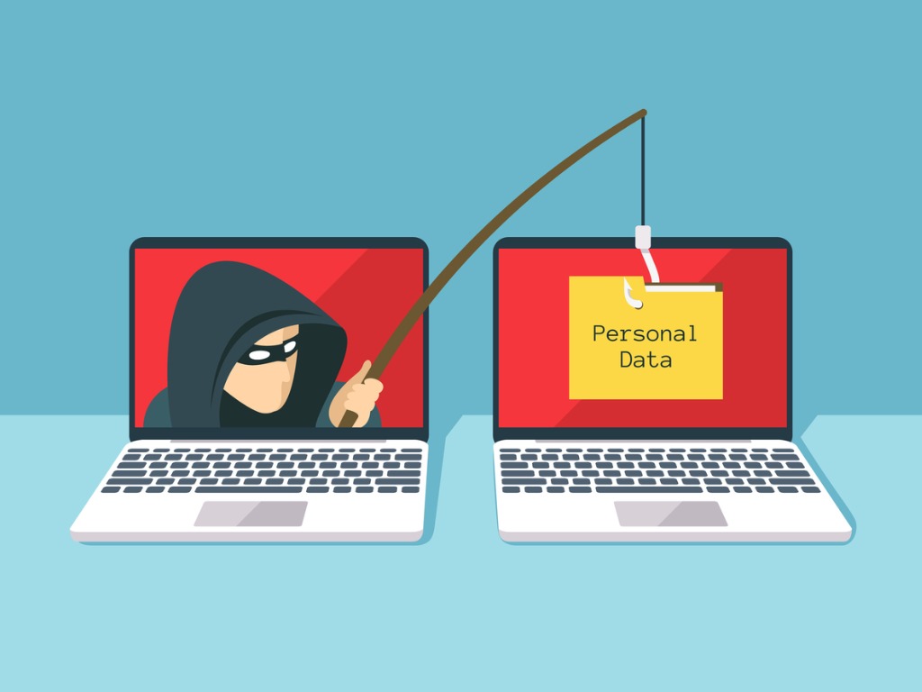 phishing scam hacker attack and web security vector concept vector id873960136 1