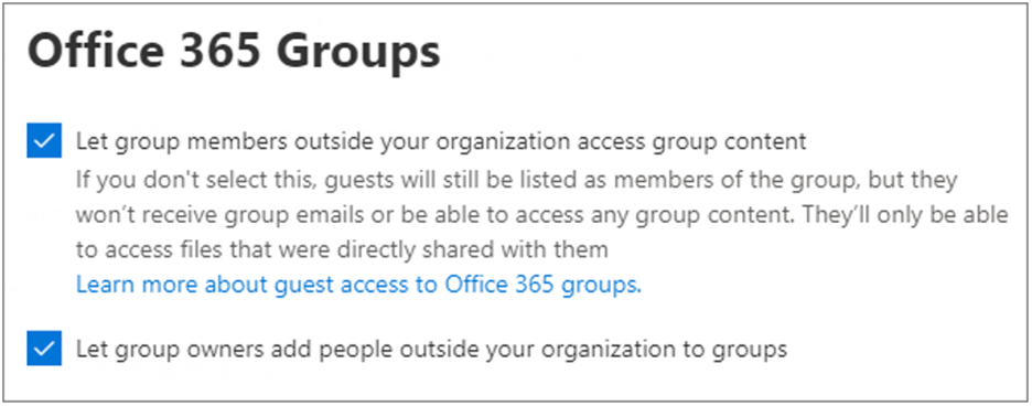 Office 365-Gruppen