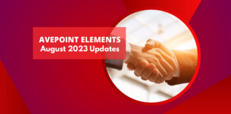 avepoint-elements-august-2023-updates